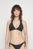 Tommy Hilfiger HALTER TRIANGLE Bikini top black HALTER TRIANGLE лиф бикини черный