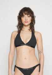 Tommy Hilfiger HALTER TRIANGLE Bikini top black HALTER TRIANGLE лиф бикини черный