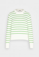 Tommy Hilfiger Jumper breton/ ecru/spring lime джемпер бретон/экрю/весенний лайм