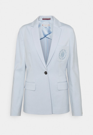 Tommy Hilfiger PUNTO MILANO EMBRO Blazer breezy blue PUNTO MILANO EMBRO Пиджак свежий синий