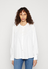 Tommy Hilfiger Button-down blouse optic white Блузка на пуговицах оптический белый