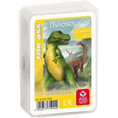 ASS Altenburger TOP ASS Quartett Dinosaurier Квартет динозавров TOP ASS
