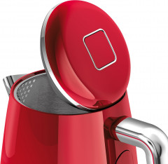 NOVIS NOVIS Wasserkocher K1 rot, 1,6 l, 2400 W, Metallgehause Чайник NOVIS K1 красный, 1,6 л, 2400 Вт, металлический корпус