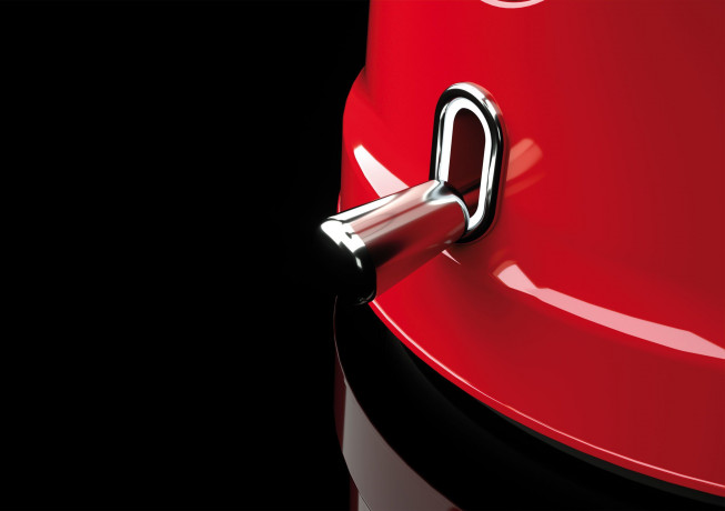 NOVIS NOVIS Wasserkocher K1 rot, 1,6 l, 2400 W, Metallgehause  Чайник NOVIS K1 красный, 1,6 л, 2400 Вт, металлический корпус