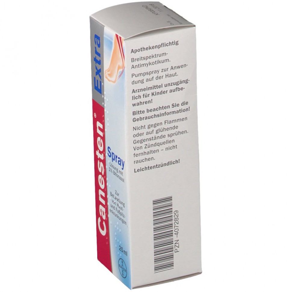 Купить Canesten (Канестен) EXTRA Bifonazol Spray 25 мл в интернет-магазине  Diskontshop.eu Германия всего за 2 839 руб. в