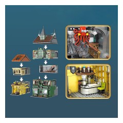 MOULD KING Klemmbausteineset Magic Book Store Набор зажимных блоков Magic Book Store