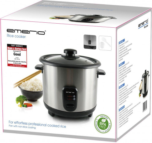 Emerio Emerio Reiskocher RCE.110118, 500 W, Antihaftbeschichtung fur eine einfache Reinigung Рисоварка Emerio RCE.110118, 500 Вт, антипригарное покрытие для легкой чистки
