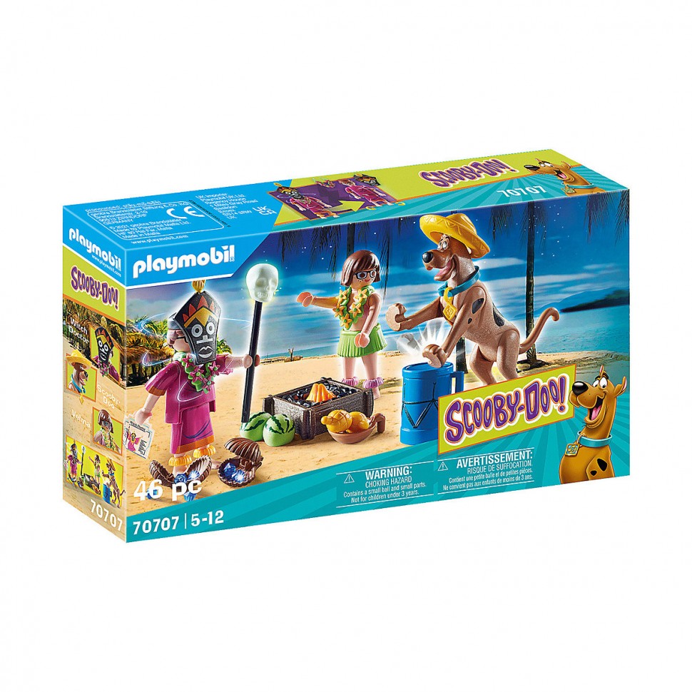 Купить PLAYMOBIL 2er Set: 70361 SCOOBY-DOO! Abenteuer im Geisterhaus +  70707 SCOOBY-DOO! Abenteuer mit Witch Doctor Набор из 2 предметов: 70361  СКУБИ-ДУ! Приключения в доме с привидениями + 70707 СКУБИ-ДУ! Приключения с