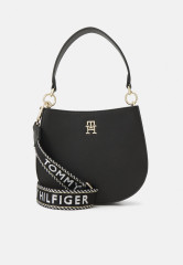 Tommy Hilfiger LIFE MED CROSSOVER Across body bag black LIFE MED CROSSOVER Сумка через плечо черный