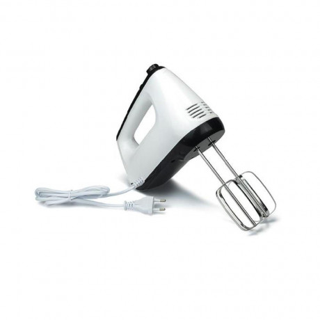 KORONA KORONA Handmixer 23012 Handmixer mit Aufbewahrungsbox, Elektrischer Mixer weiss schwarz Turbo Taste mit 6 Leistungsstufen Ручной миксер KORONA 23012 ручной миксер с ящиком для хранения, электрический миксер белый черный турбо-кнопка с 6 уровнями м