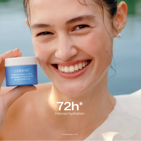 LUMENE Nordic Hydra Intense Hydration Moisturizer Крем Интенсивное увлажнение, содержит сок скандинавской березы и гиалуроновую кислоту 50мл