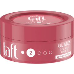 Schwarzkopf Taft Gel Wax Glanz Haltegrad 2 leichter Halt, Тафт гель-воск с блеском легкая фиксация, 275 мл