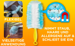 Swiffer Staubmagnet Nachfullpack 18 St x 10packs, Свиффер Сменные салфетки-насадки для магнитной щетки, 18 штук x 10 упаковок (180шт)