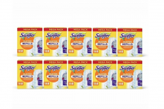 Swiffer Staubmagnet Nachfullpack 18 St x 10packs, Свиффер Сменные салфетки-насадки для магнитной щетки, 18 штук x 10 упаковок (180шт)