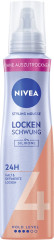 NIVEA Lockenschwung &amp; Pflege Schaumfestiger, 150 ml, Нивеа Мусс для кудрявых волос, пантенол и витамин B3, упругие локоны, фиксация до 24ч, 150 мл
