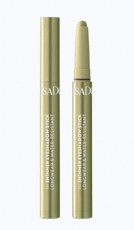 IsaDora The Shimmer Eyeshadow Stick, 45 Green Shimmer, Тени-карандаш для век  стойкие, с шиммером, оттенок 45 Green Shimmer, 1,2 г