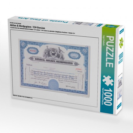 CALVENDO Puzzle CALVENDO Puzzle Aktien  Wertpapiere \/ CH-Version Пазл CALVENDO Puzzle акции ценных бумаг / версия CH