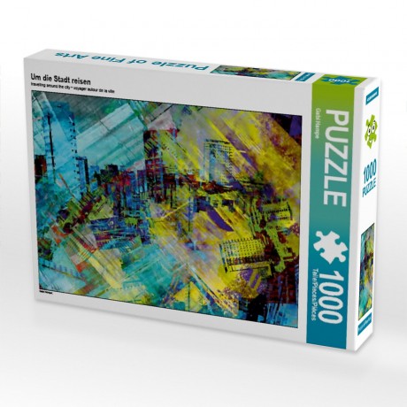 CALVENDO Puzzle CALVENDO Puzzle Um die Stadt reisen Пазл CALVENDO Puzzle Путешествие по городу