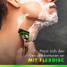 GILLETTE Rasierer, Labs Face Gold, 1 St, Джилетт Золотистый набор для бритья Labs Face: станок, 3 сменные кассеты и настенный держатель, 1 набор