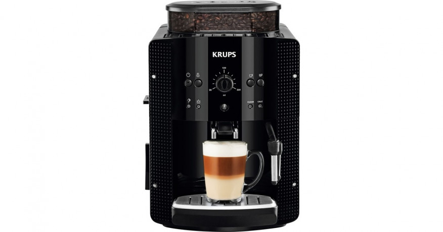 Krups Krups Kaffeevollautomat EA 8108 schwarz  schwarz Полностью автоматическая кофемашина Krups EA 8108 черная