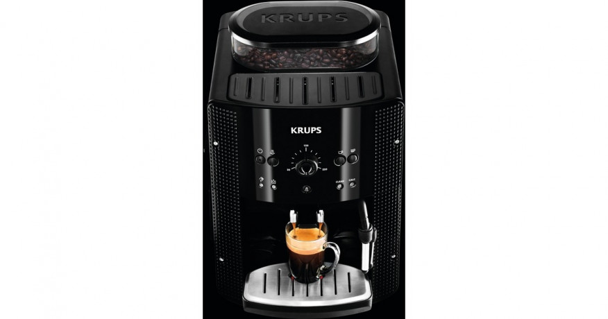 Krups Krups Kaffeevollautomat EA 8108 schwarz  schwarz Полностью автоматическая кофемашина Krups EA 8108 черная
