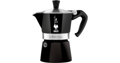 Bialetti Bialetti Moka Express, Espressomaschine schwarz, 1 Tasse  schwarz Bialetti Moka Express, кофемашина для эспрессо, черный, 1 чашка