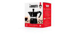 Bialetti Bialetti Moka Express, Espressomaschine schwarz, 1 Tasse  schwarz Bialetti Moka Express, кофемашина для эспрессо, черный, 1 чашка