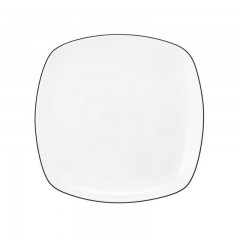 Seltmann Weiden Seltmann Weiden Lido Black Line Brotteller eckig 17,5x17,5 cm Seltmann Weiden Lido Black Line Хлебная тарелка квадратная 17,5x17,5 см