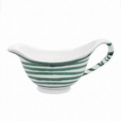 Gmundner Keramik Gmundner Keramik Grungeflammt Sauciere Gourmet 0,2 L / h: 10 cm Соусник Gmundner Ceramics Green Flamed Gourmet 0,2 л / высота: 10 см