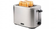 Bestron Bestron Toaster ATO800STE edelstahl (geburstet)/schwarz, 800 Watt, fur 2 Scheiben Toast  edelstahl (geburstet)/schwarz Тостер Bestron ATO800STE нержавеющая сталь (матовая)/черный, 800 Вт, на 2 ломтика тостов