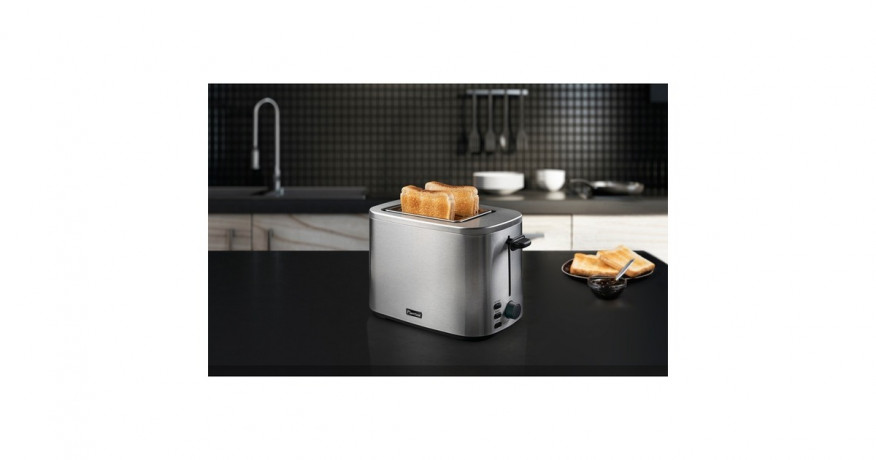 Bestron Bestron Toaster ATO800STE edelstahl (geburstet)/schwarz, 800 Watt, fur 2 Scheiben Toast  edelstahl (geburstet)/schwarz Тостер Bestron ATO800STE нержавеющая сталь (матовая)/черный, 800 Вт, на 2 ломтика тостов