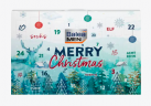 Balea MEN Adventskalender merry christmas 2022 Балеа Адвент-календарь Набор косметических средств для мужчин, 24 подарка-сюрприза 