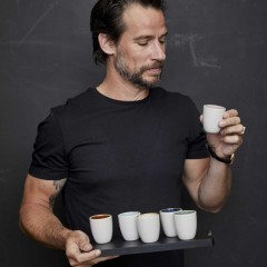 Bitz Bitz Gastro matte cream Espressotassen Set 6-tlg. 0,10 L / h: 6 cm / d: 5 cm Набор чашек для эспрессо с матовым кремом Bitz Gastro, 6 предм. 0,10 л/ч: 6 см/д: 5 см