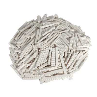 LEGO LEGO 1x10 Steine Weiss - 250 Stuck - White bricks 6111 LEGO 1x10 кубиков белого цвета — 250 штук — Белые кубики 6111