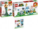 LEGO Super Mario 3er Set: 71388 Kippturm mit Sumo-Bruder-Boss - Erweiterungsset + 71389 Lakitus Wolkenwelt - Erweiterungsset + 30385 Superpilz Uberraschung ? Erweiterungsset - Polybag Набор Super Mario из 3 предметов: 71388 Наклоняющаяся башня с братом-бо