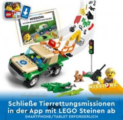 LEGO LEGO City 60353 Tierrettungsmissionen LEGO City 60353 Миссии по спасению животных