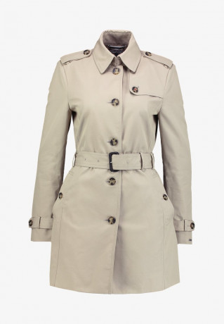Tommy Hilfiger HERITAGE SINGLE BREASTED Trenchcoat medium taupe HERITAGE SINGLE BREASTED Тренч средний серо-коричневый