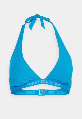 Tommy Hilfiger HALTER TRIANGLE Bikini top shocking blue HALTER TRIANGLE лиф бикини шокирующий синий