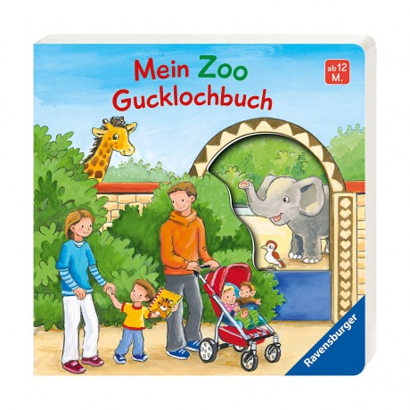 Ravensburger Mein Zoo Gucklochbuch Моя книжка-глазок в зоопарке