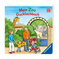 Ravensburger Mein Zoo Gucklochbuch Моя книжка-глазок в зоопарке