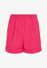 Tommy Hilfiger PLEATED Shorts bright cerise pink ПЛИССИРОВАНИЕ шорты ярко-вишнево-розовый