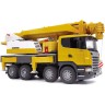 Bruder BRUDER 03570 Scania Liebherr Kran-LKW m. Licht und Sound Автокран BRUDER 03570 Scania Liebherr со светом и звуком