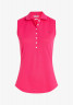 Tommy Hilfiger SLIM COLLAR DETAIL NS Polo shirt bright cerise pink SLIM COLLAR DETAIL NS Рубашка поло ярко-вишнево-розовый