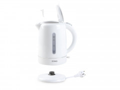 Domo Wasserkocher, 1.7 l, 2200 W, ohne Kabel elektrischer Teekocher Heisswasserbereiter schnell  leise, Uberhitzungs-  Trockengehschutz, rutschfeste Fusse sicher im Gebrauch  Чайник Domo, 1,7 л, 2200 Вт, без кабеля, электрочайник, чайник для горячей воды,