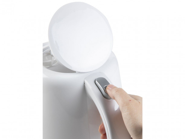 Domo Wasserkocher, 1.7 l, 2200 W, ohne Kabel elektrischer Teekocher Heisswasserbereiter schnell  leise, Uberhitzungs-  Trockengehschutz, rutschfeste Fusse sicher im Gebrauch  Чайник Domo, 1,7 л, 2200 Вт, без кабеля, электрочайник, чайник для горячей воды,