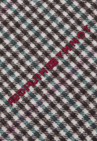 Tommy Hilfiger UNISEX Scarf grey check УНИСЕКС Шарф серый чек