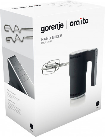 GORENJE GORENJE Handmixer M 400 ORAB, 400 W, 400 Watt Motor  Ручной миксер GORENJE M 400 ORAB, 400 Вт, двигатель 400 Вт