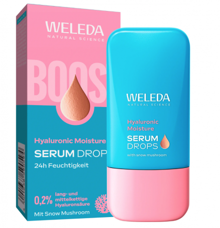 WELEDA Hyaluronic Moisture Serum Drops Увлажняющая сыворотка-капли с гиалуроновой кислотой 30мл