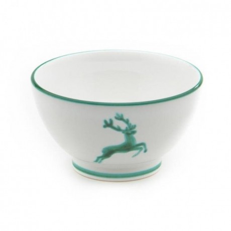 Gmundner Keramik Gmundner Keramik Gruner Hirsch Muslischale gross d: 14 cm / h: 7,8 cm / 0,4 Керамическая миска Gmundner для хлопьев с зеленым оленем, большая d: 14 см / высота: 7,8 см / 0,4