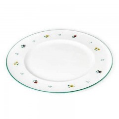 Gmundner Keramik Gmundner Keramik Streublumen Speiseteller Gourmet 27 cm Gmundner Керамическая тарелка с цветочным орнаментом Gourmet 27 см